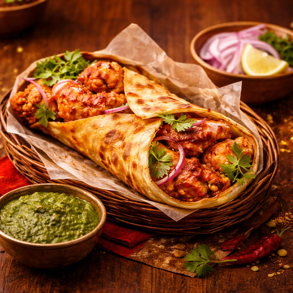 Street Style Chicken Roll